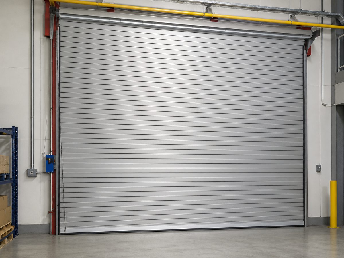 Ușă rulou ALU-ROL 100 mm, interior hală industrială